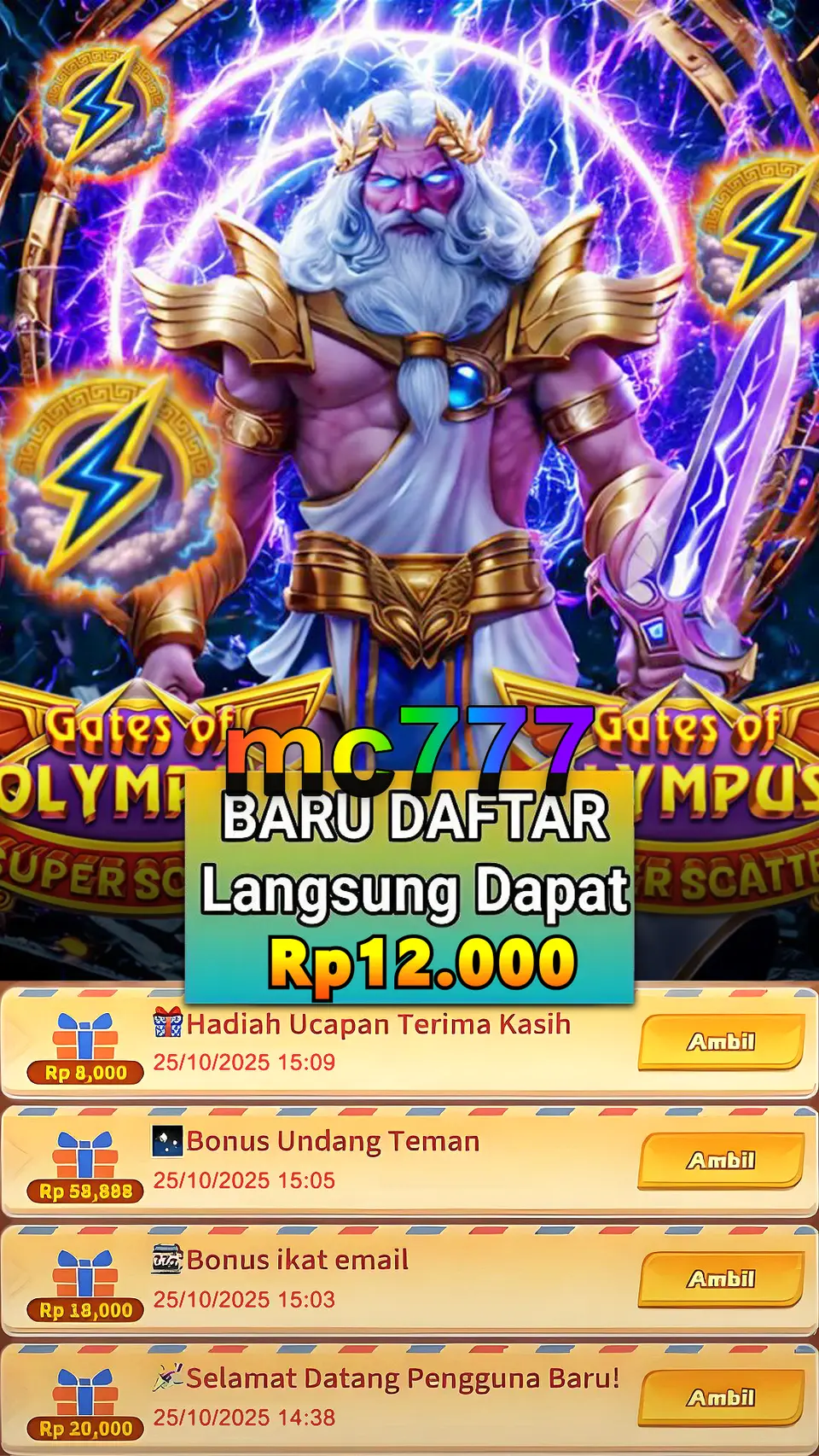 mc777 Tangkapan Layar Resmi APK